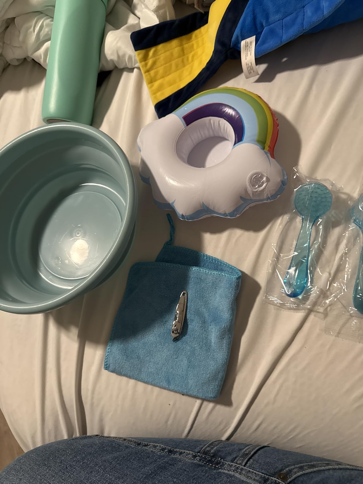 Hedgehog Bath Supplies Kit, Bathtub and Cleaning Brush customer photo 1