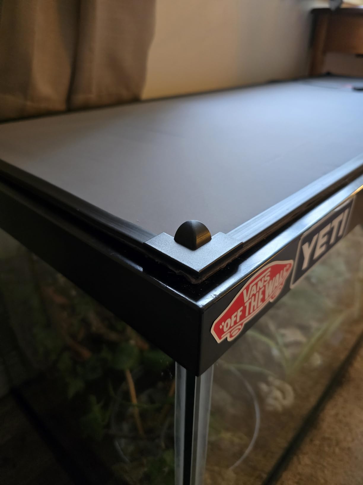 Magnetic Aquarium Anti-Jumping Net Cover Mesh to Protect Fish Jumping Out of Fish Tank customer photo 2