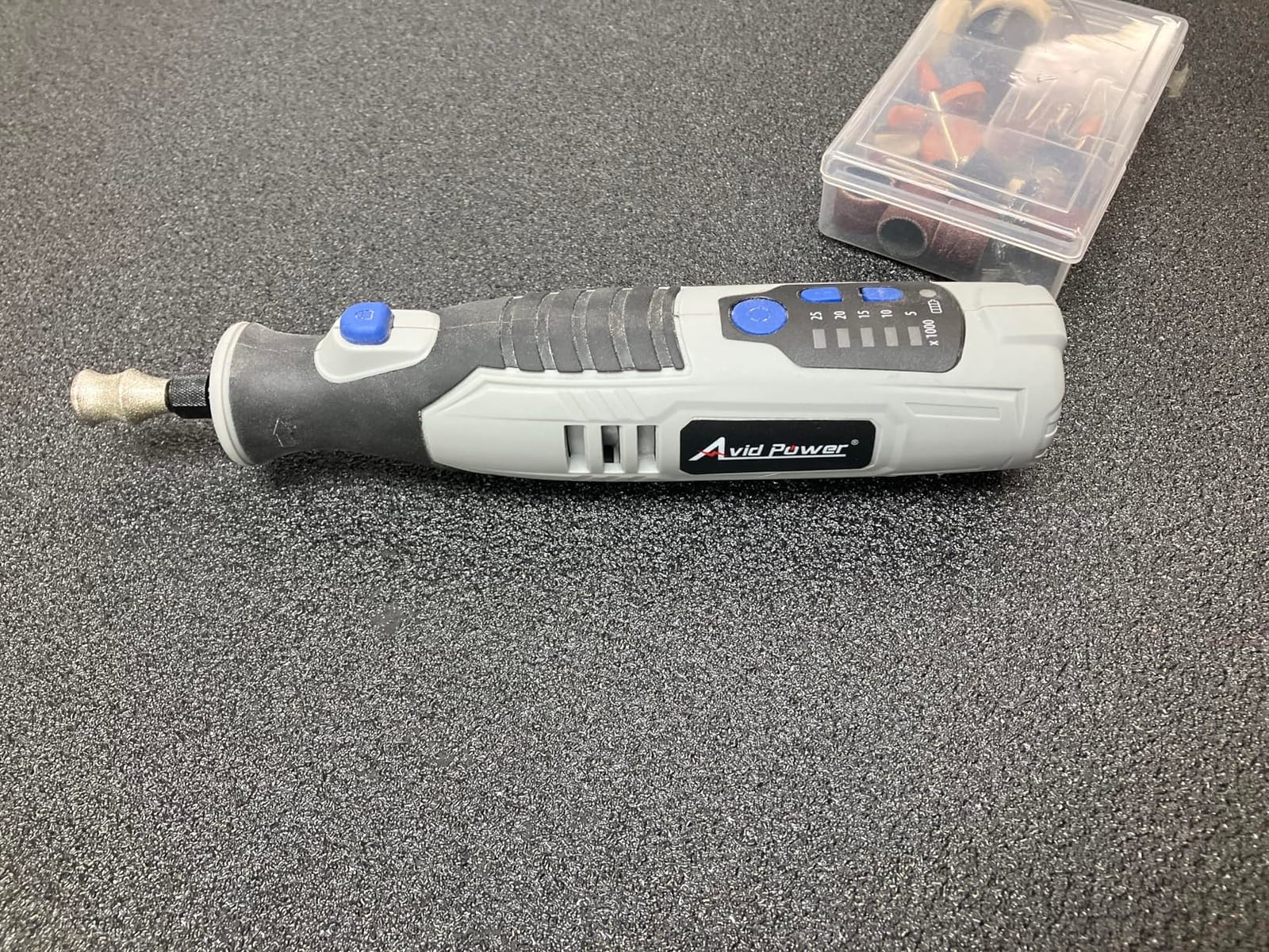 AVID POWER 8V Cordless Rotary Tool 5 Speeds Dog Nail Grinder 4 LED Lights customer photo 2
