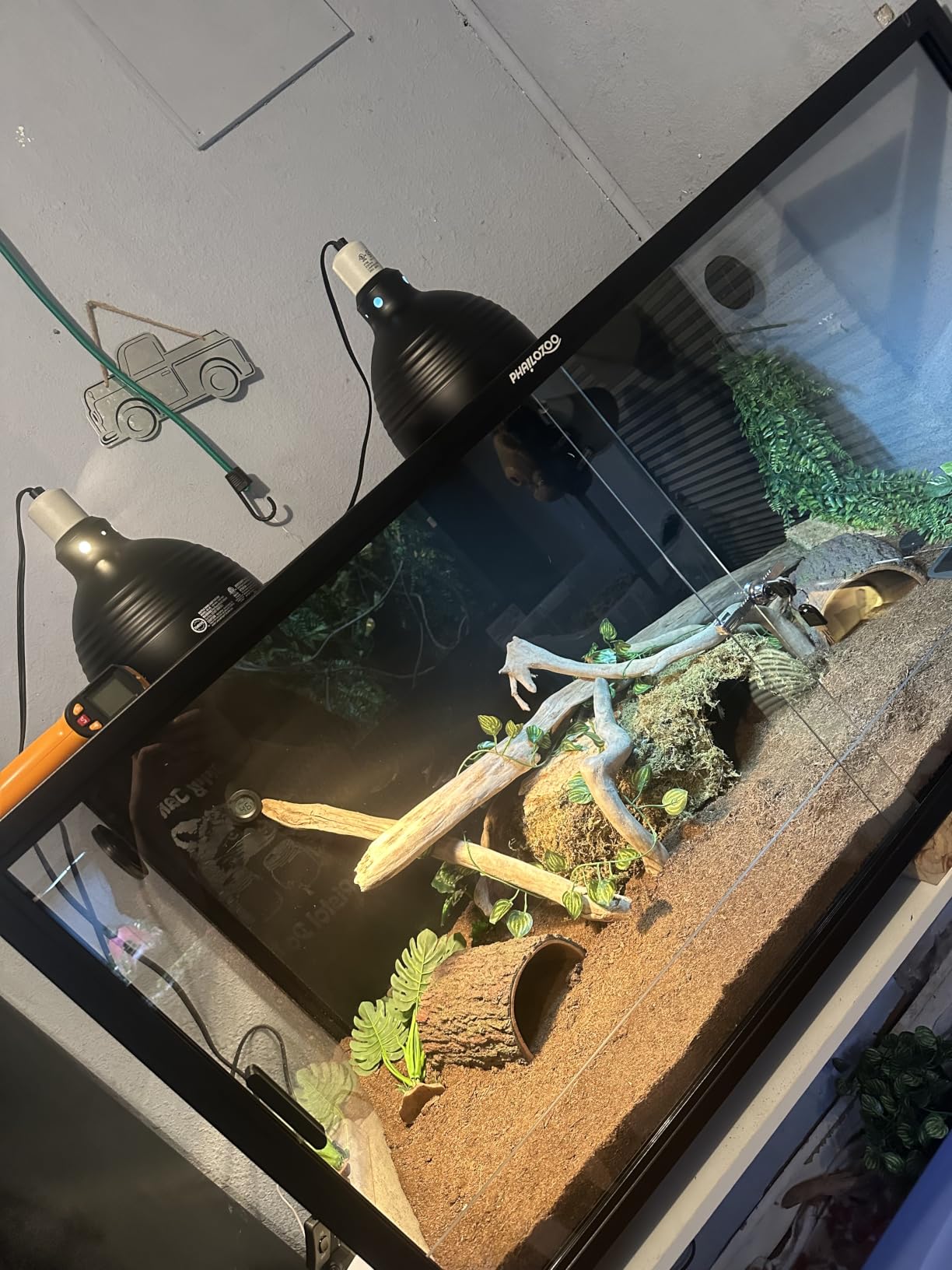 Phailozoo 120 Gallon Reptile Tank, Stackable 4x2x2 Reptile Enclosure customer photo 1