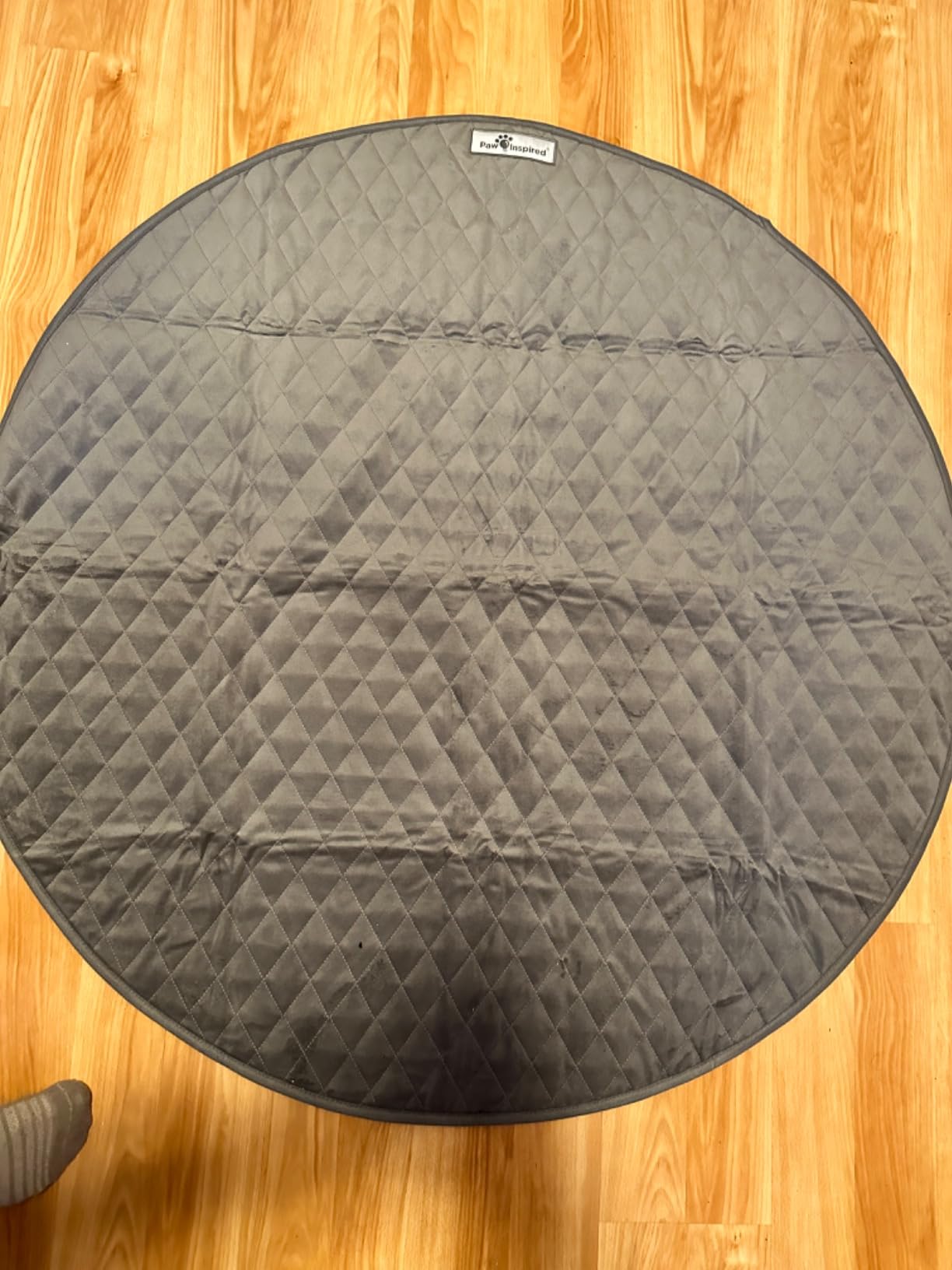 Paw Inspired 80x50 Inch Playpen Mat, Fleece Cage Liner, Beige | Super Absorbent, Waterproof Non-Slip Bottom, Play Pen Pad for Dogs, Rabbits, Guinea Pigs, Hamsters, Small Animals, Pets customer photo 2