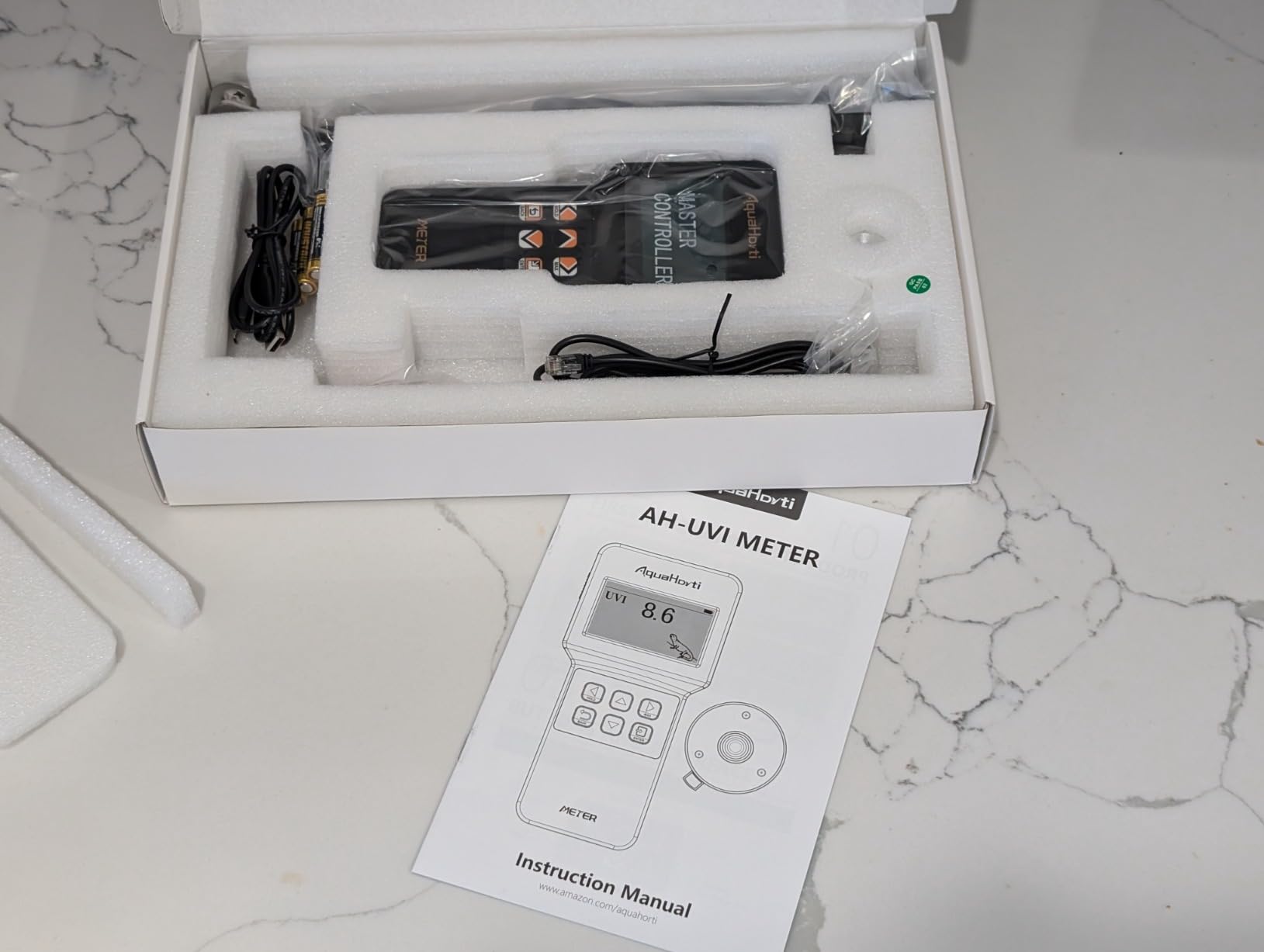 Reptile UV Index Meter,0-388.9,for UVB Fluorescent Lamp and LED Lights,Sunlight. Record UVI Distribution customer photo 1