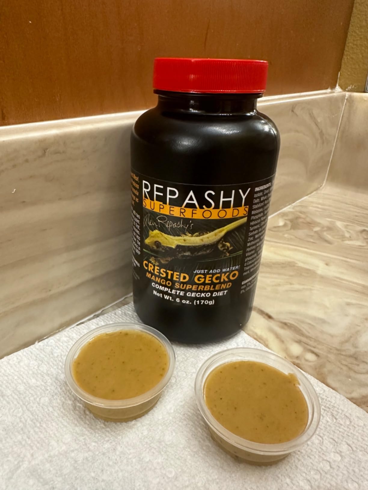 Repashy Crested Gecko Mango Superblend 6 oz Jar customer photo 2