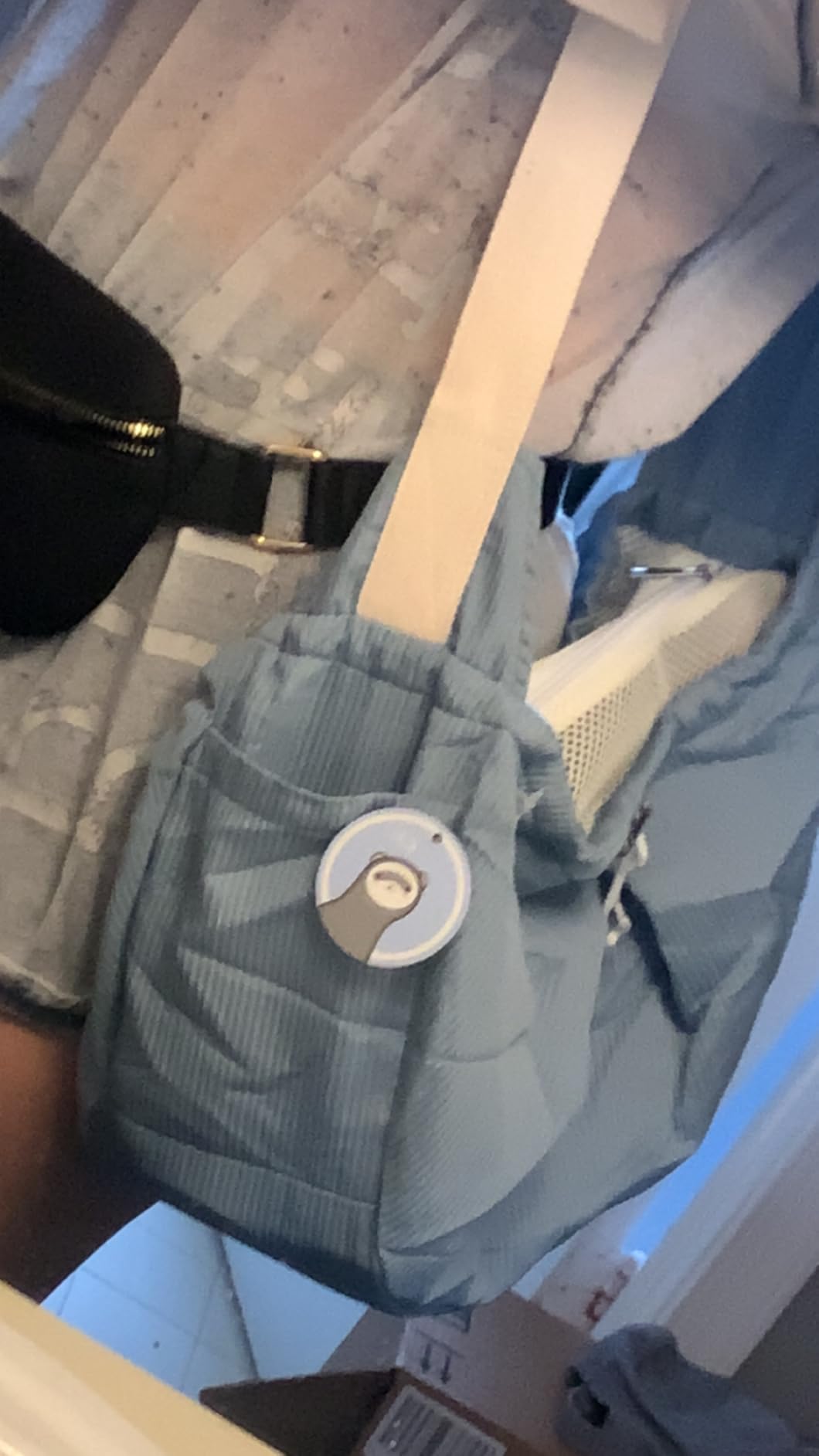 Ferret Sling Carrier - Pet Carrying Bag with Adjustable Strap Hands Free Shoulder Bag Crossbody Travel Slings Soft Small Animal Bonding Pouch Front Backpack for Ferret Rabbit Puppy Kitten customer photo 1