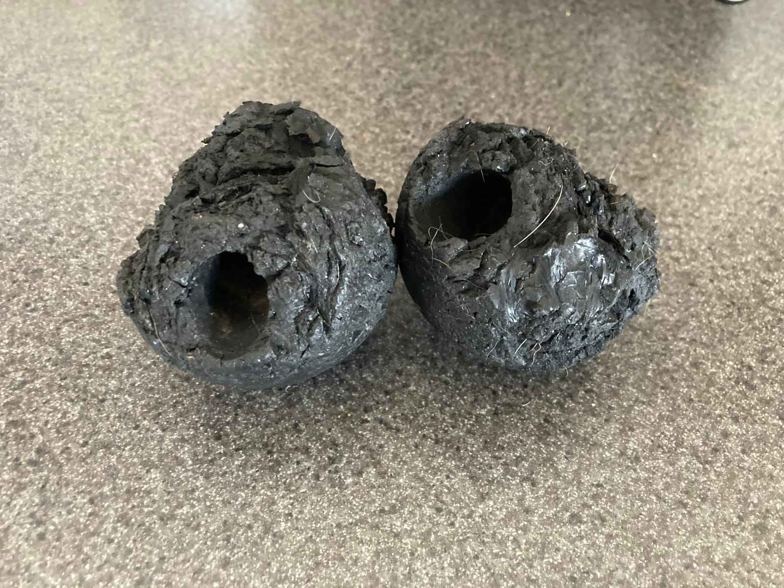 KONG Extreme Ball with Hole, Fetch Toy, Black, for Large/X-Large Dogs customer photo 1