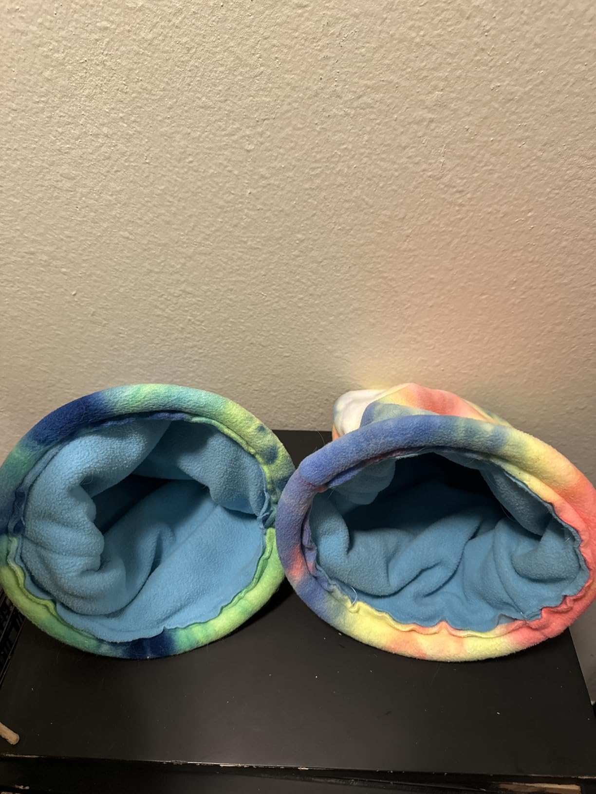 2 Pack Guinea Pig Snuggle Sack Soft Fleece Large Hideout Ferret Cozy Cave Hamster Sleeping Bag Small Animal Bed for Rabbit Bunny Chinchillas Rat Squirrel Hedgehog Cage Accessories (2 Pack, Large) customer photo 1