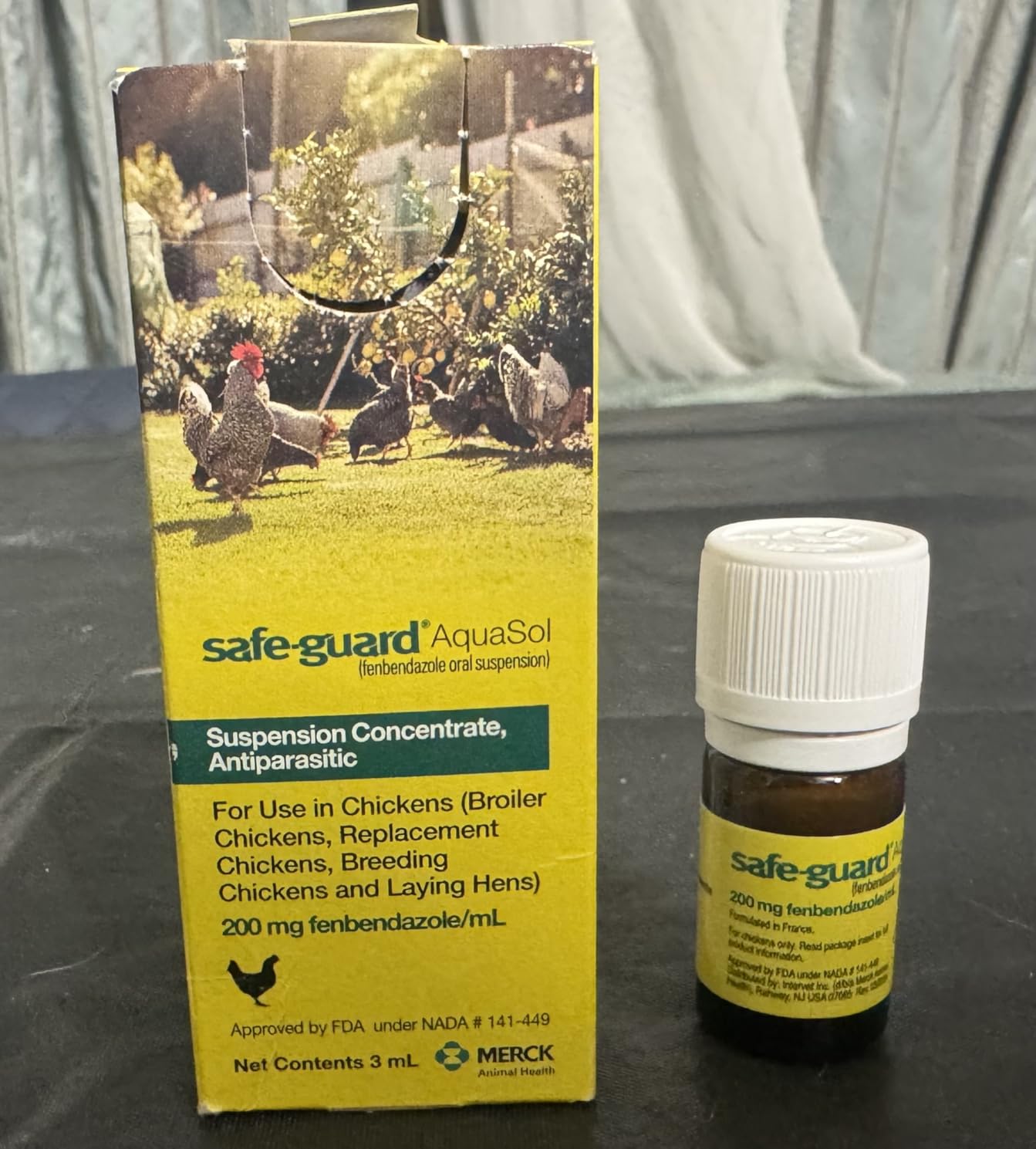 Safe-Guard Aquasol Dewormer for Chickens, 3 mL customer photo 2