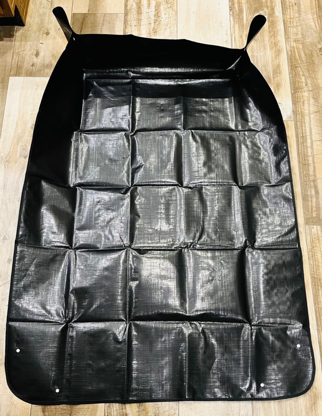 Oncpcare Waterproof Pet Playpen Mats for Rabbits 2 Pack, 59x39 in (Black) - Floor Protector and Easy-Clean Cage Liner for Bunny, Guinea Pig, and Small Animal Habitat customer photo 2