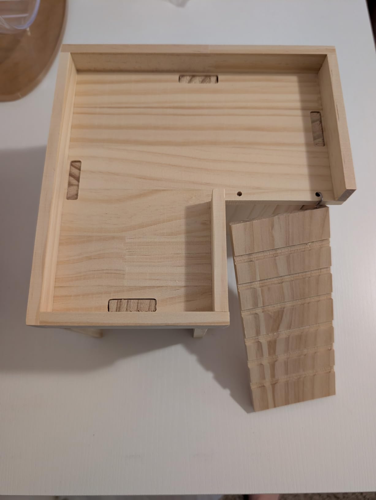 BNOSDM Wooden Hamster Hideout Set Multi Chamber Cage Accessories and Ladder | Syrian Dwarf Gerbil Mouse customer photo 1