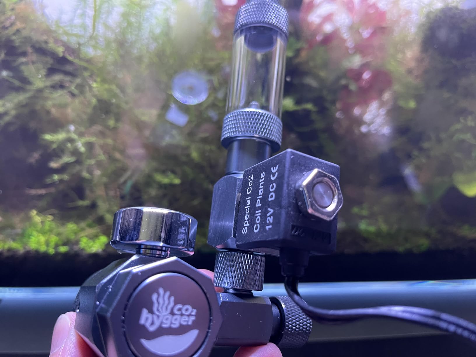 Aquarium Co2 Regulator, Mini CO2 System with Upgraded DC Solenoid and Bubble Counter Check Valve, Detachable Design, for Building CO2 System in Aquatic Plant Tank customer photo 1