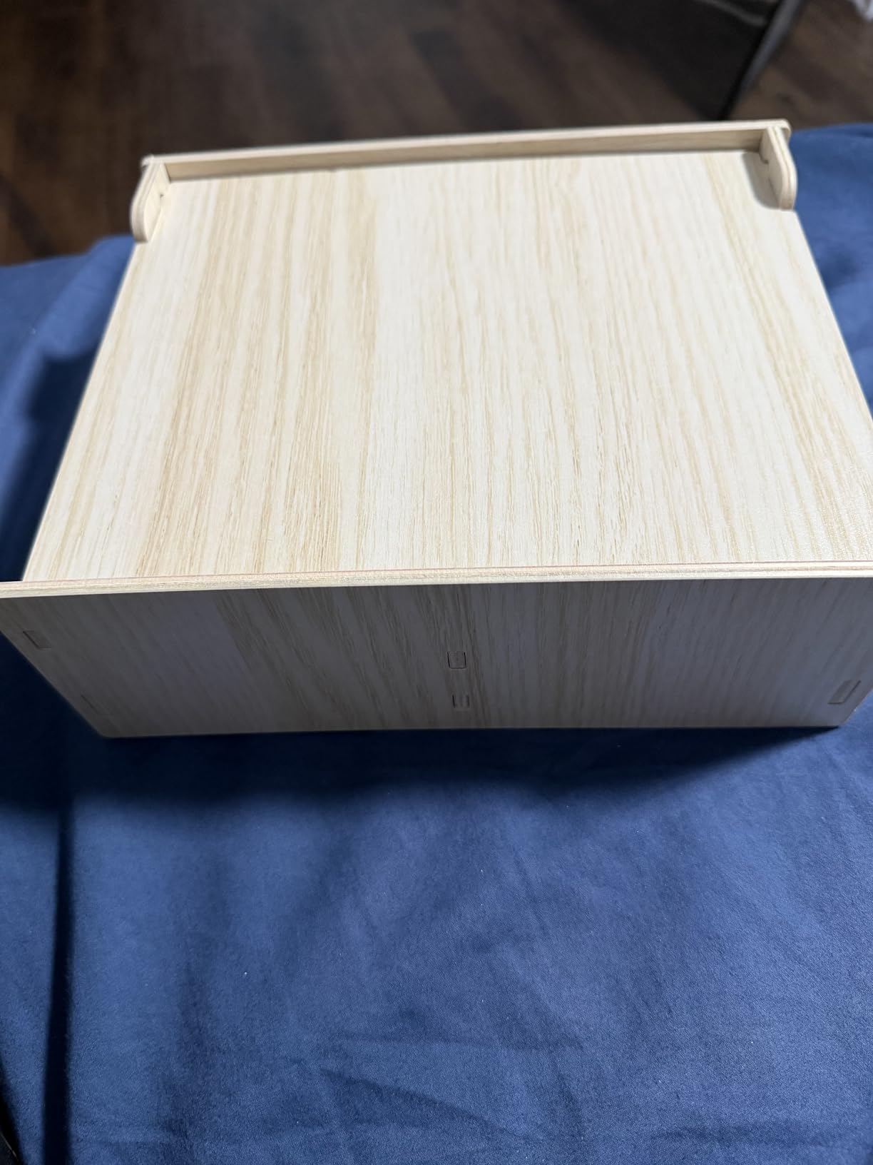 Multi-Chamber Wooden Hamster Hideout & Tunnel - Durable, Ventilated Natural Wood Cage Accessories customer photo 2