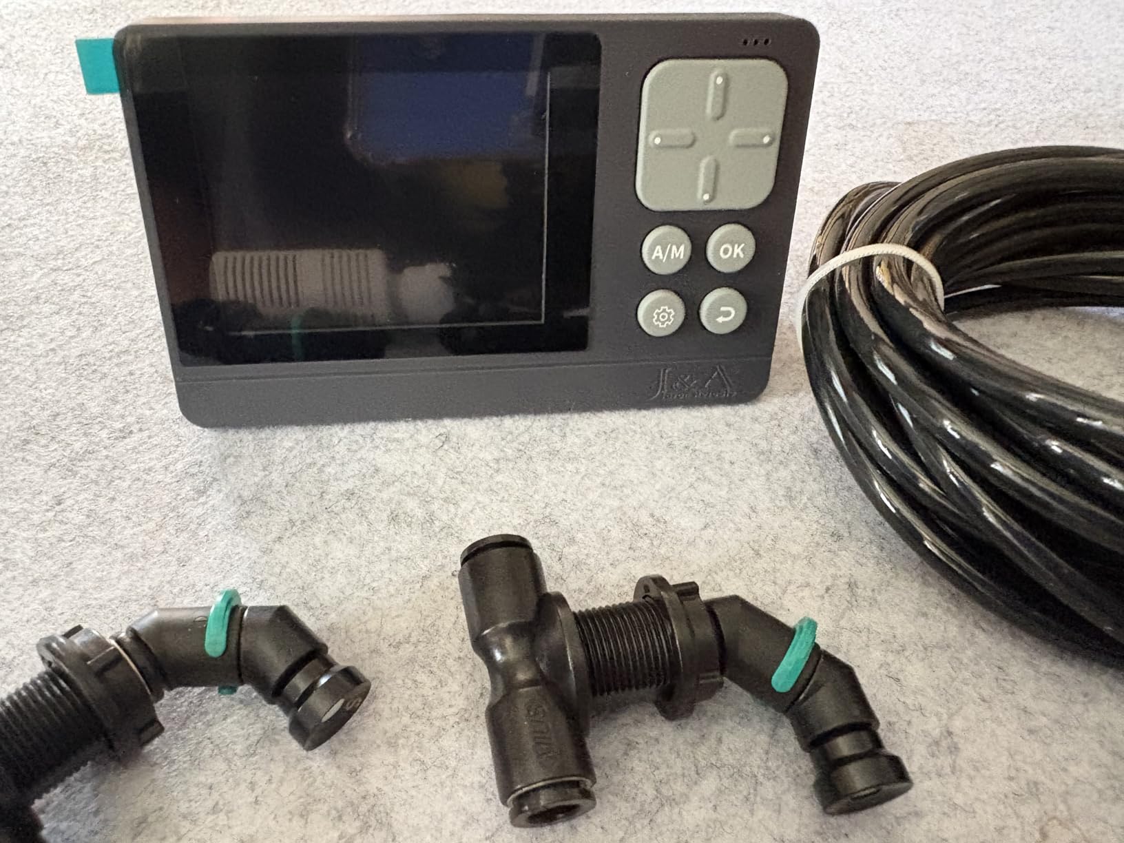 J&A Reptile Mister, Automatic Misting System for Terrarium with Adjustable Spray Nozzles, Black customer photo 2