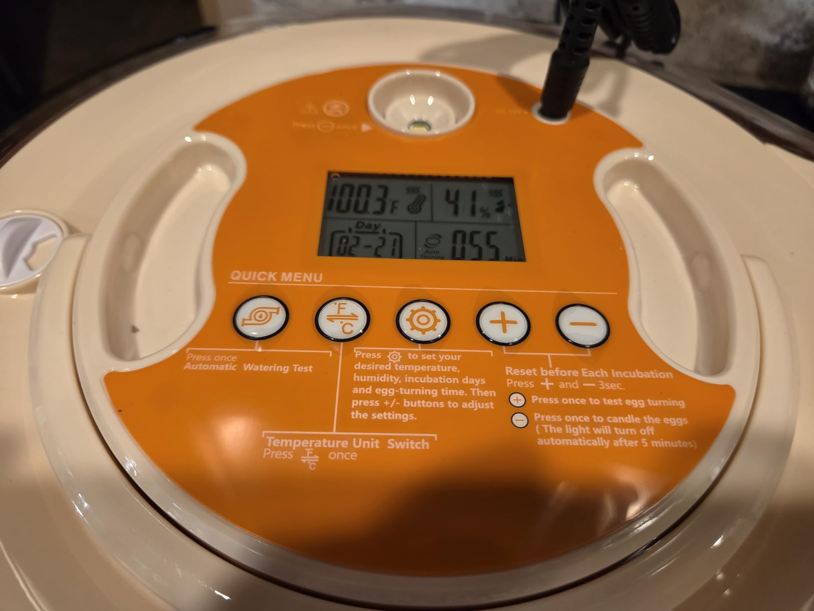 288 Egg Incubator for Hatching Eggs, Fully Automatic Egg Incubator with Auto Temp/Water/Turning, for Chicken Duck Goose Quail Pigeon Turtle Eggs, Humidity Control by Bottles, 362° View Clear Window customer photo 2