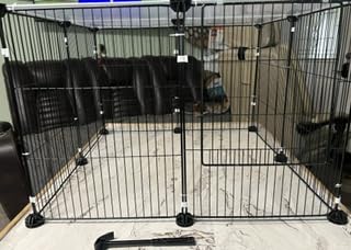 20 Panels Guinea Pig Cages with Waterproof Liner, 48