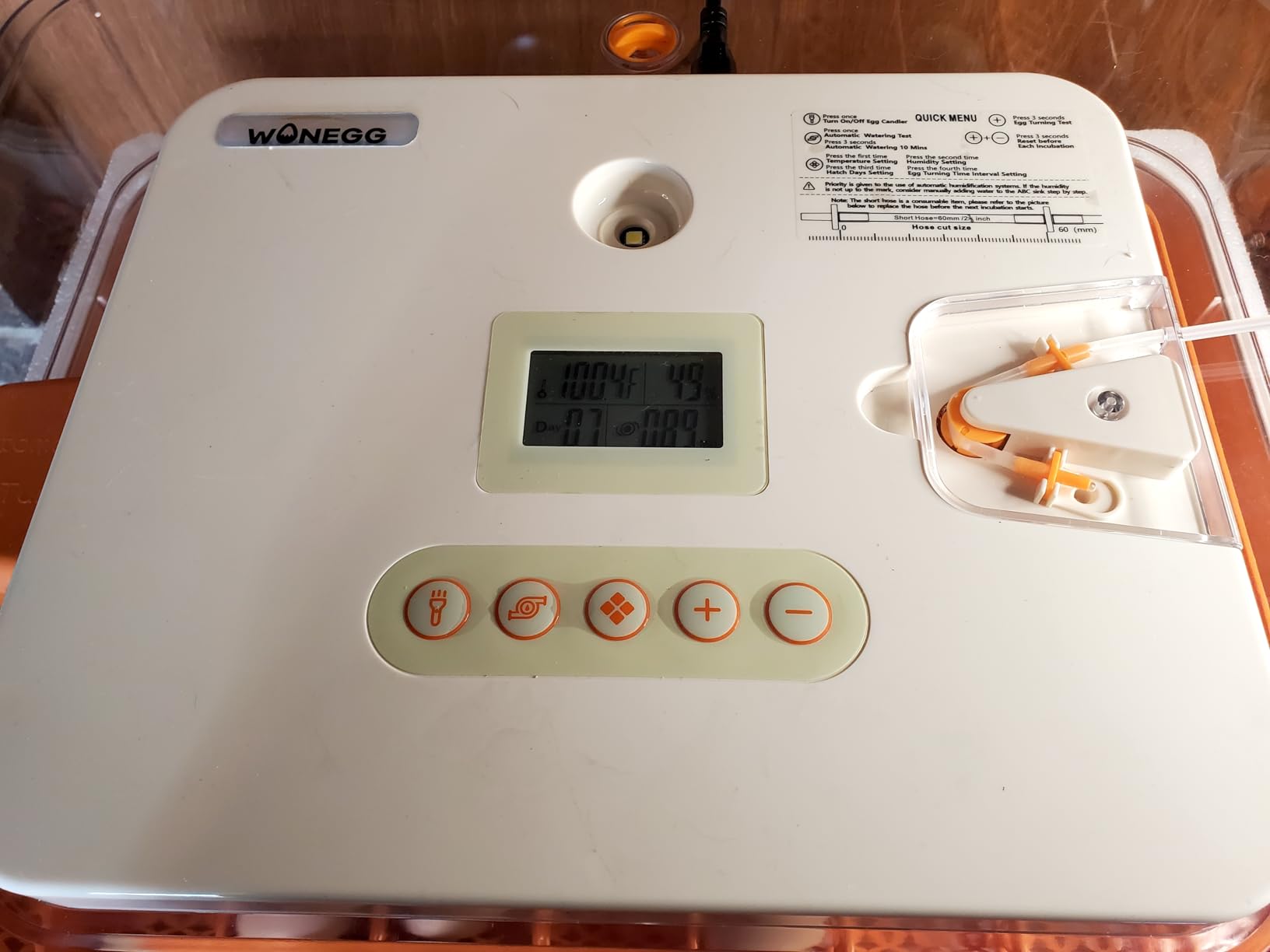 Egg Incubator 56 Eggs Incubators for Hatching Eggs with Auto Egg Turner for Chicken Duck Goose Eggs customer photo 2