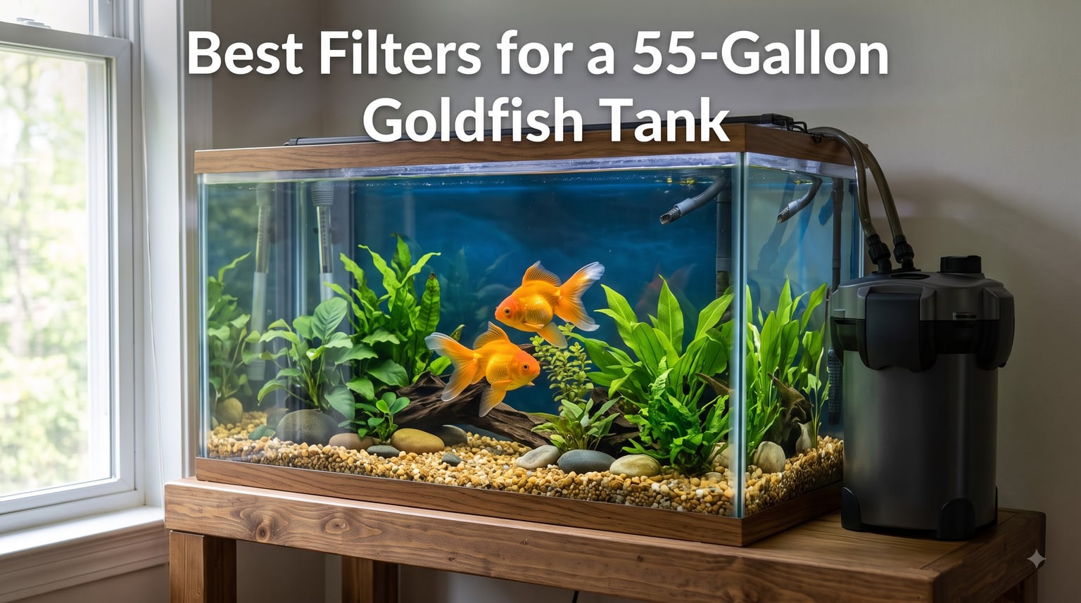Best Filters for a 55-Gallon Goldfish Tank