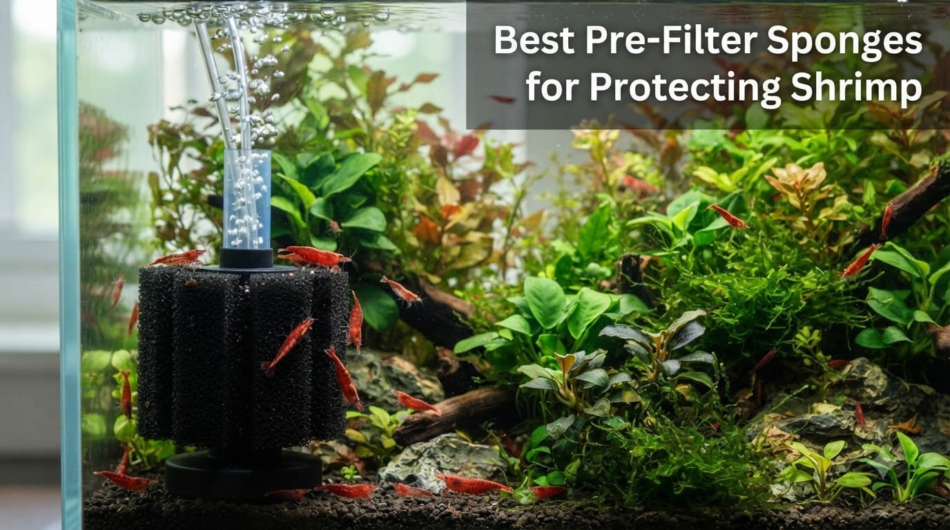 Best Pre-Filter Sponges for Protecting Shrimp