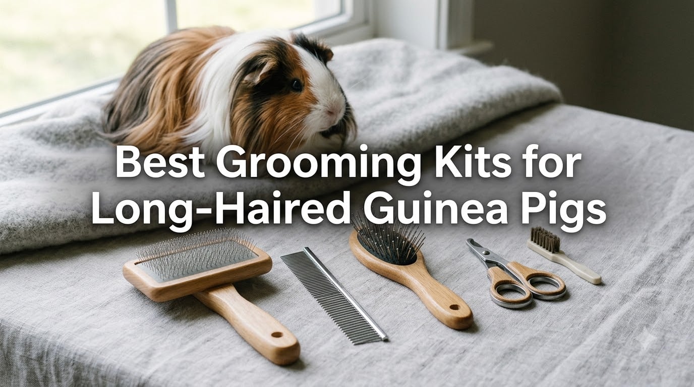 Best Grooming Kits for Long-Haired Guinea Pigs