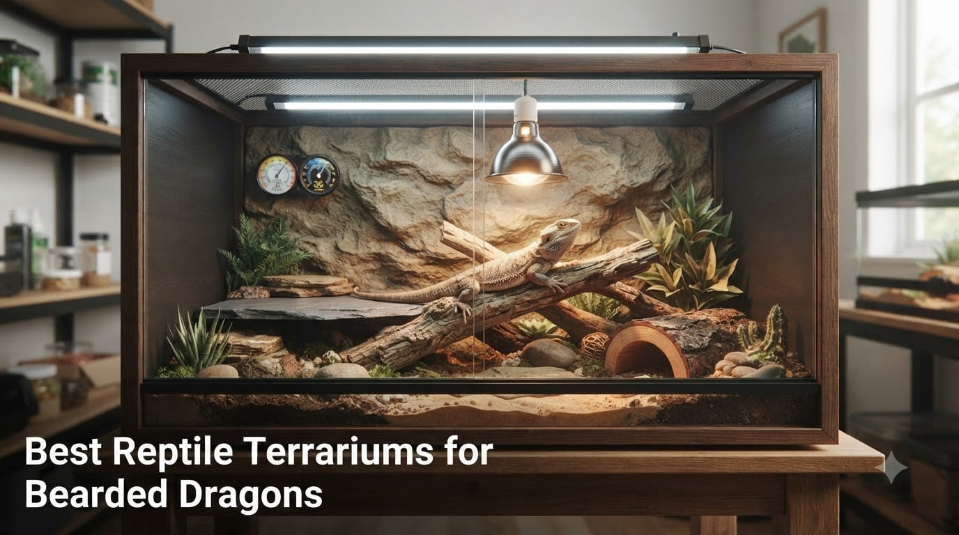 Best Reptile Terrariums for Bearded Dragons