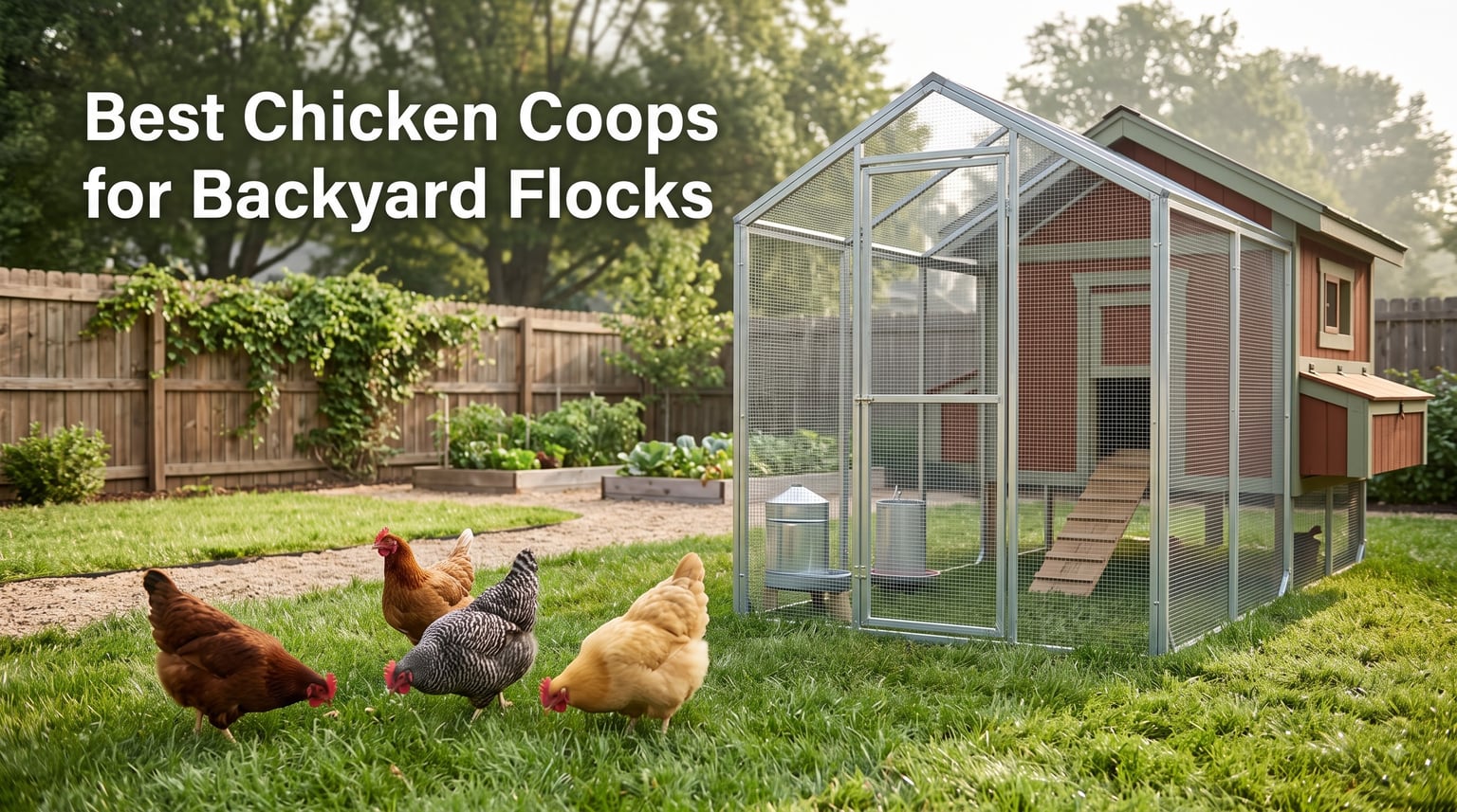 Best Chicken Coops for Backyard Flocks