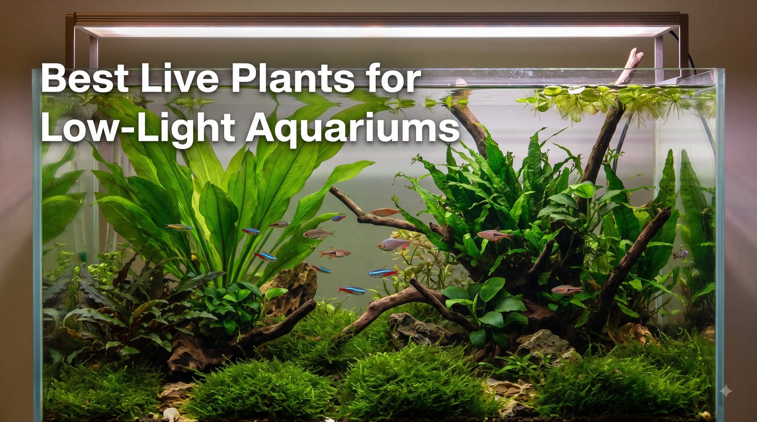 Best Live Plants for Low-Light Aquariums