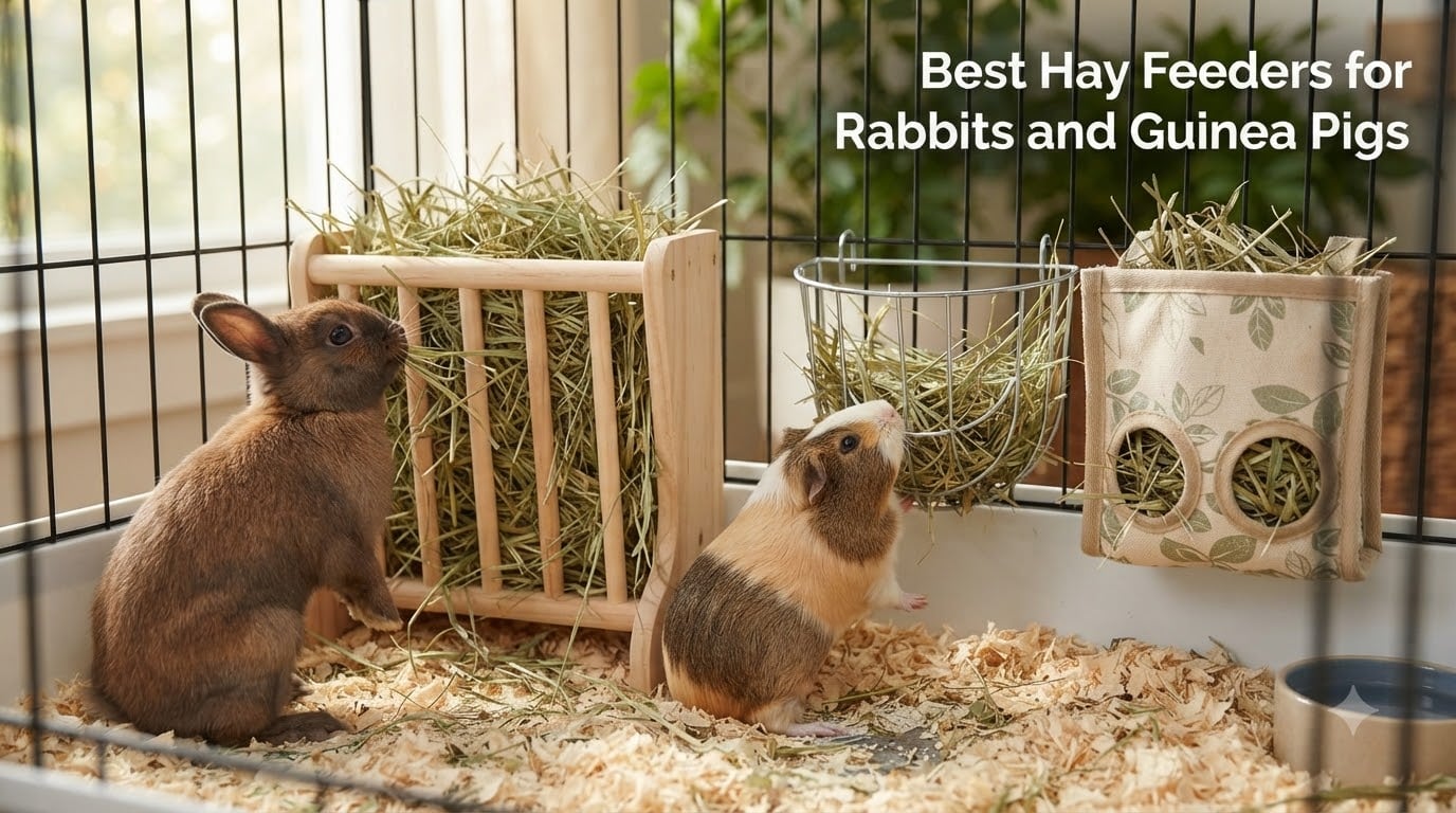 Best Hay Feeders for Rabbits and Guinea Pigs