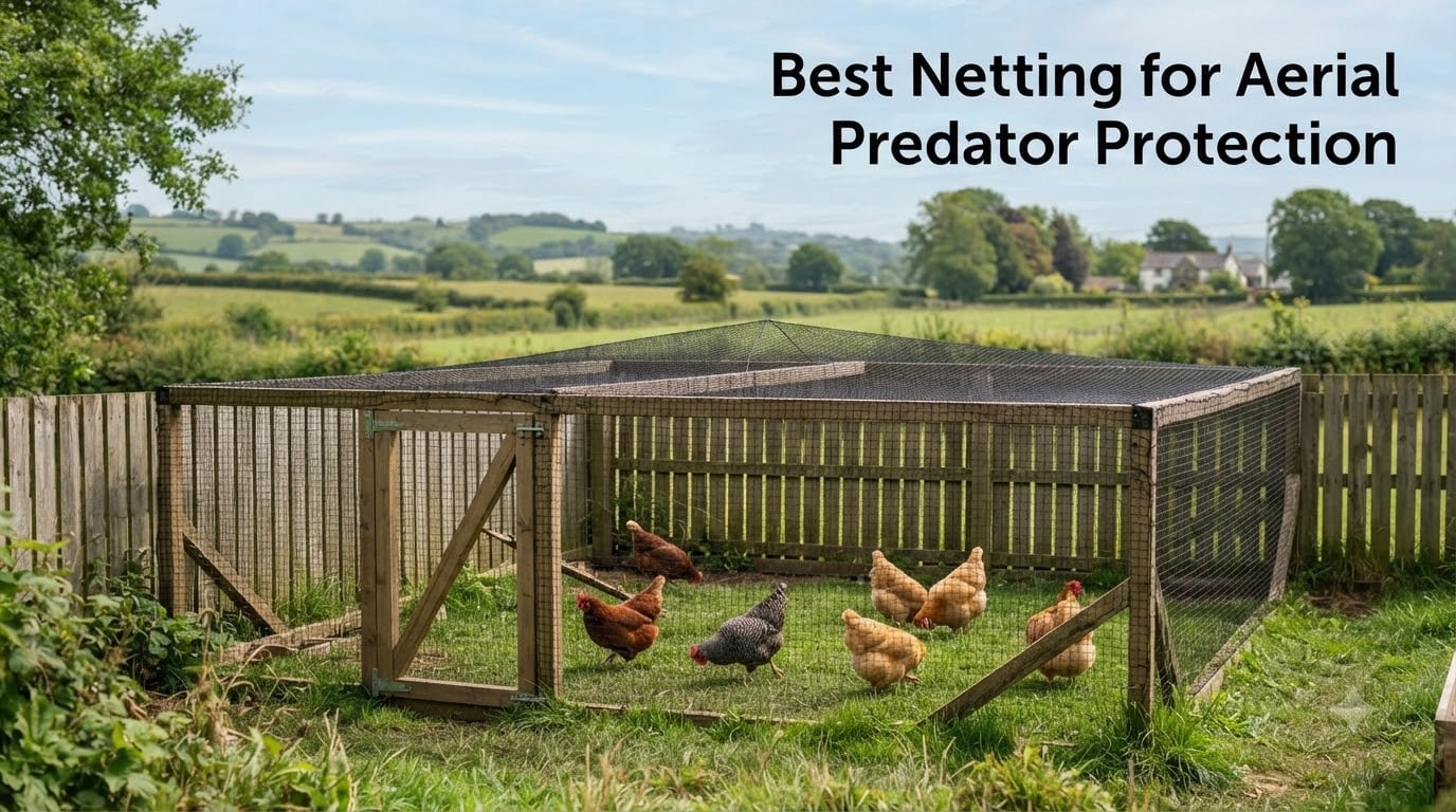 Best Netting for Aerial Predator Protection