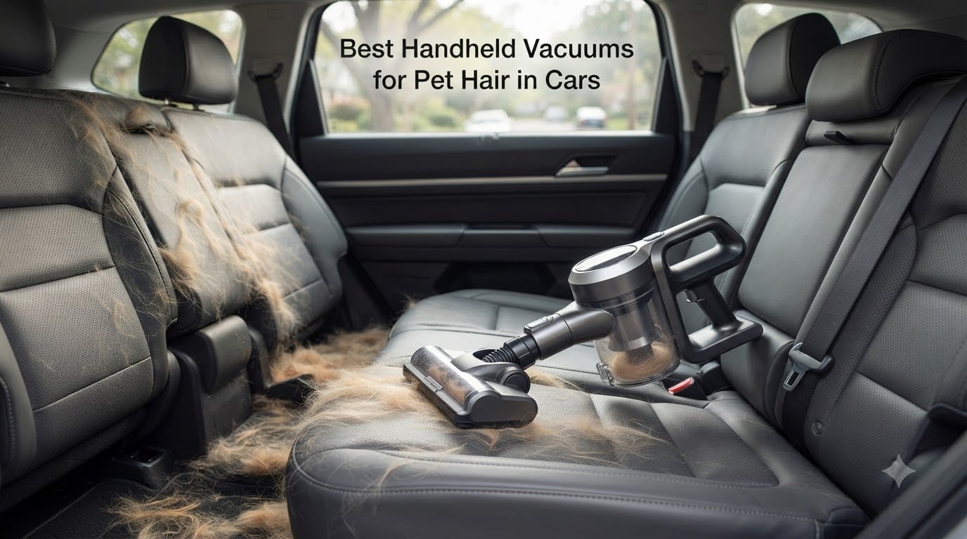 Best Handheld Vacuums for Pet Hair in Cars