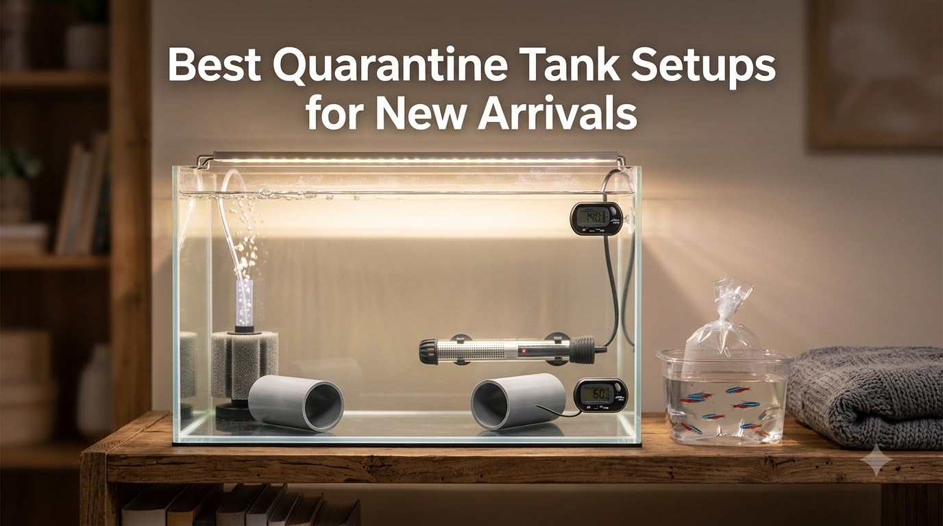 Best Quarantine Tank Setups for New Arrivals