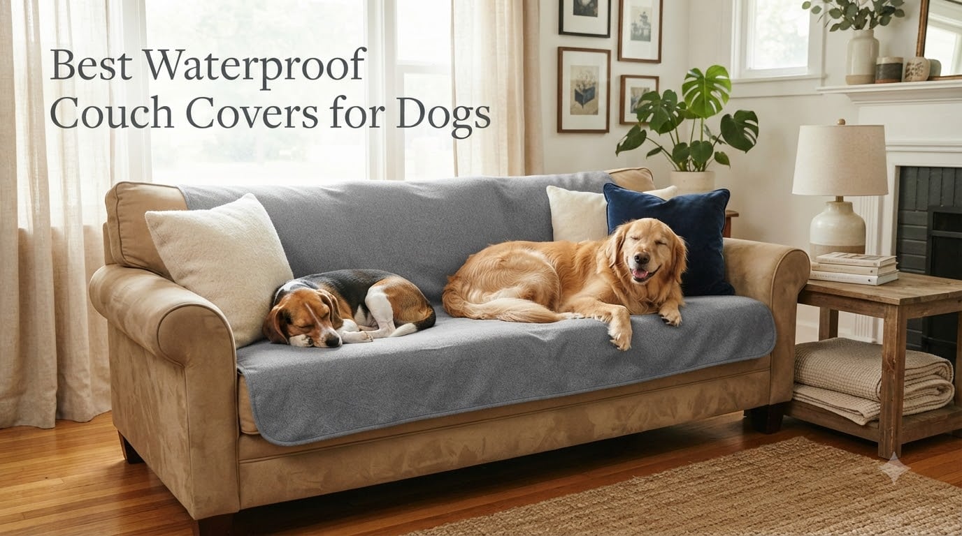 Best Waterproof Couch Covers for Dogs