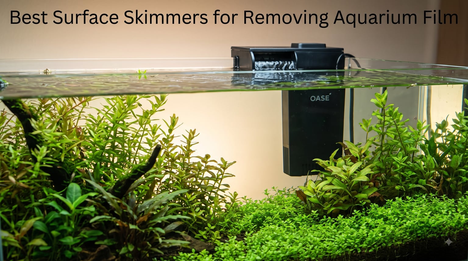 Best Surface Skimmers for Removing Aquarium Film