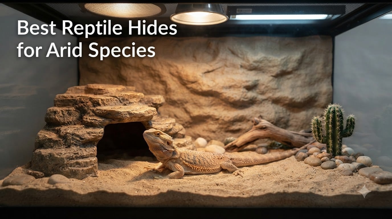 Best Reptile Hides for Arid Species