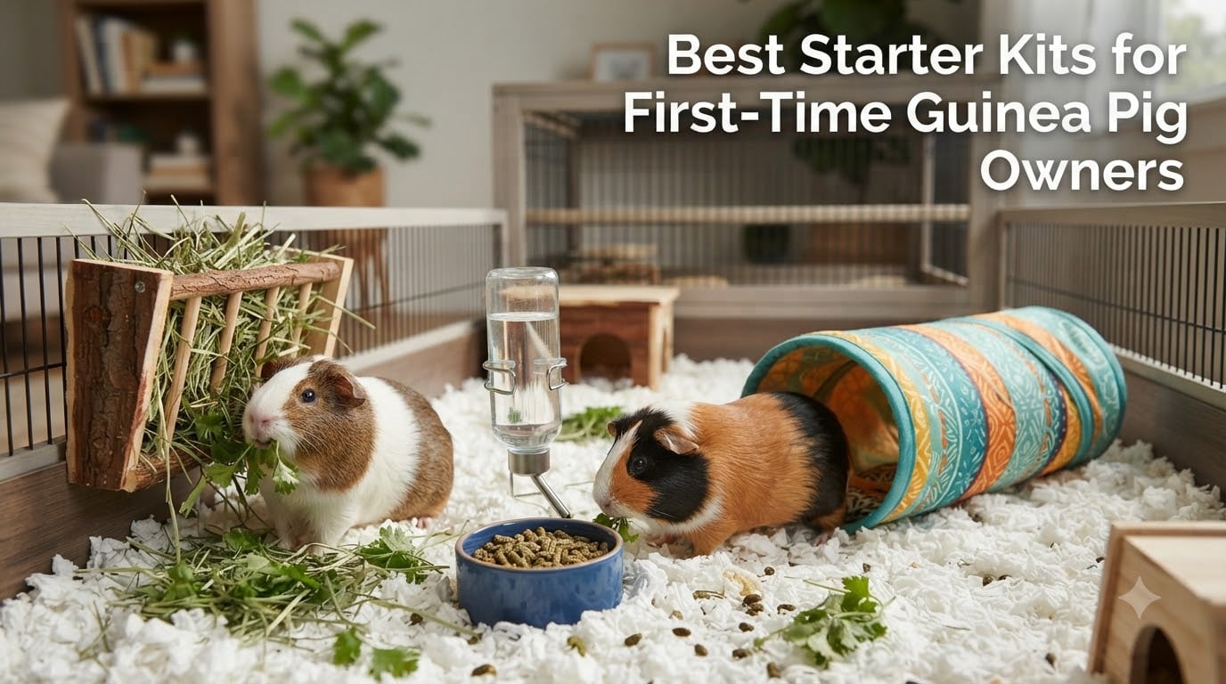 Best Starter Kits for First-Time Guinea Pig Owners