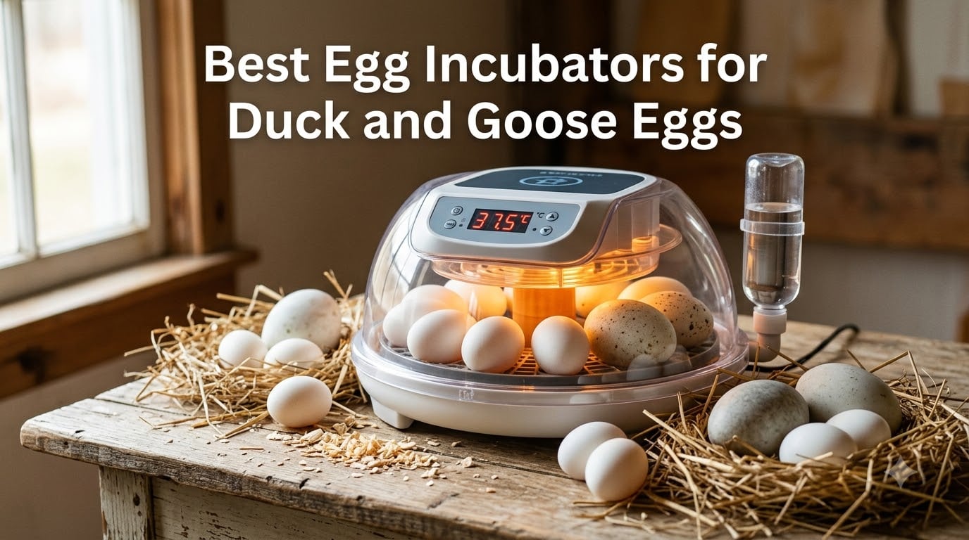 Best Egg Incubators for Duck and Goose Eggs