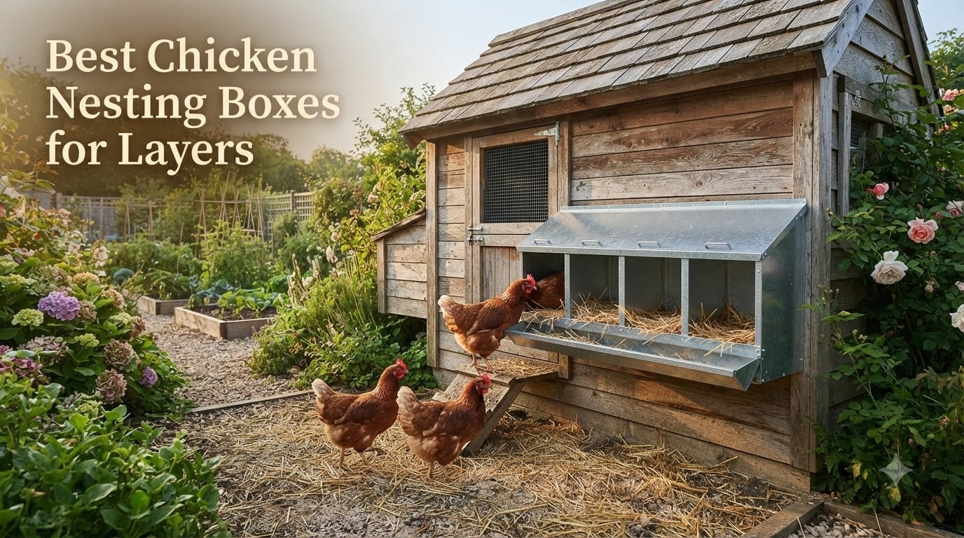 Best Chicken Nesting Boxes for Layers