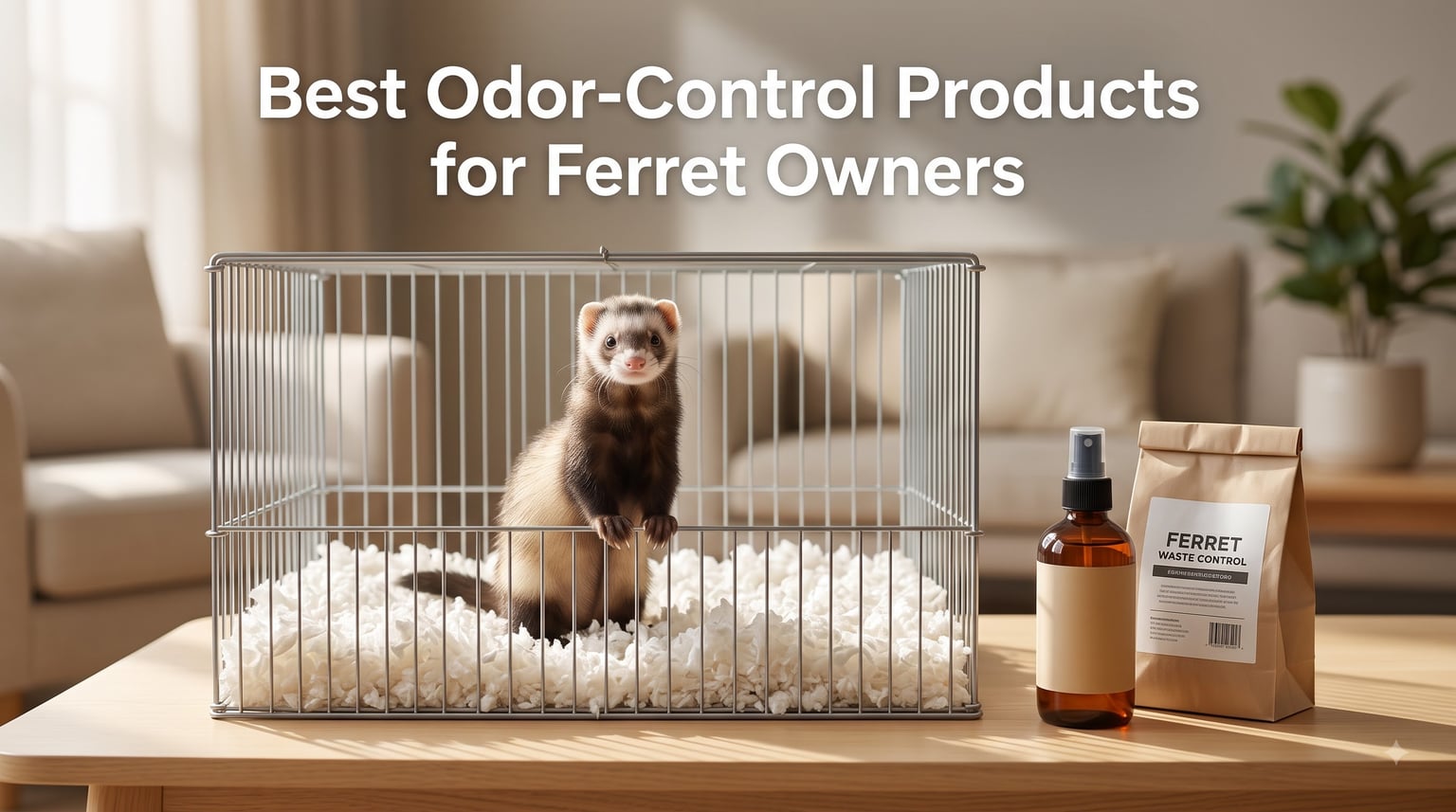 Best Odor-Control Products for Ferret Owners