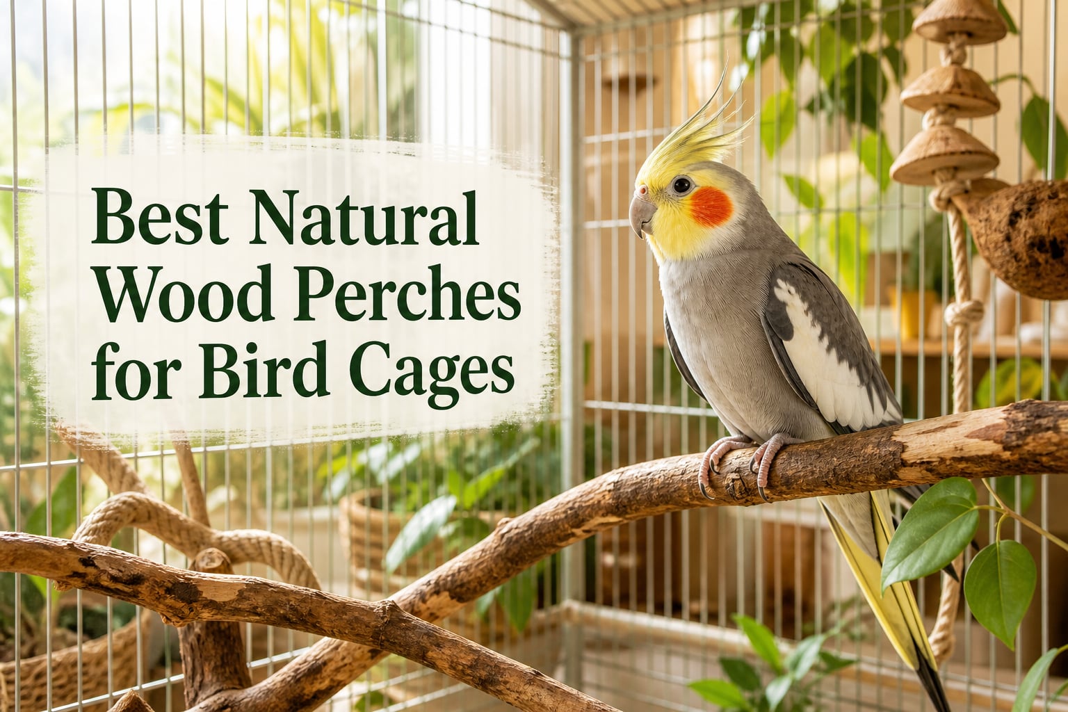 Best Natural Wood Perches for Bird Cages