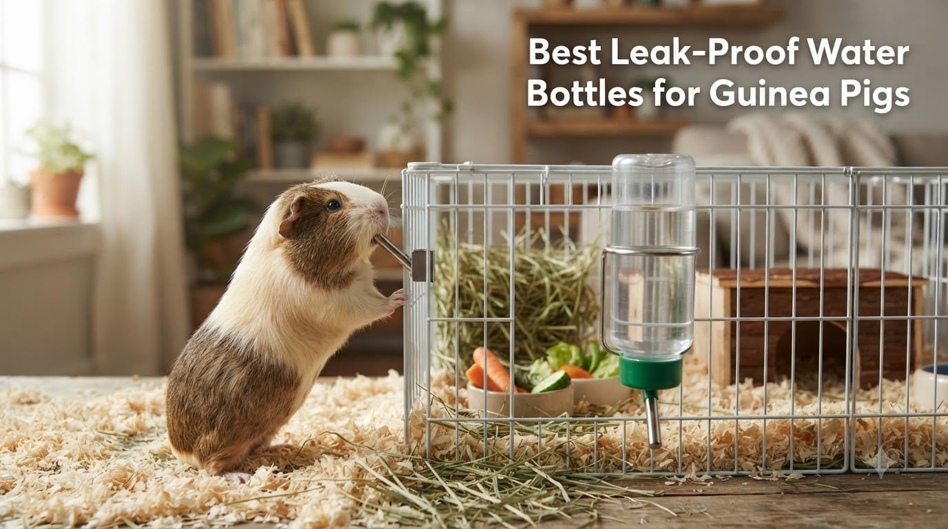 Best Leak-Proof Water Bottles for Guinea Pigs