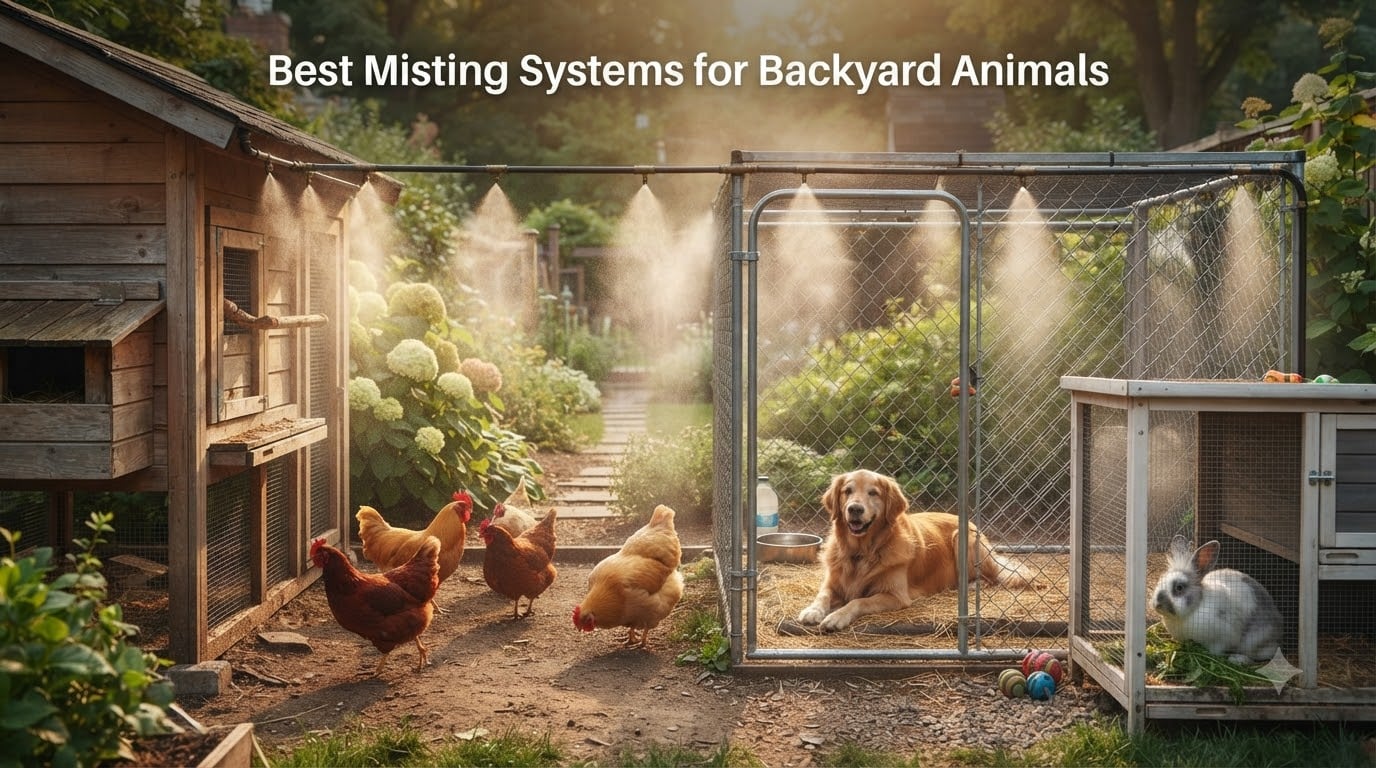 Best Misting Systems for Backyard Animals