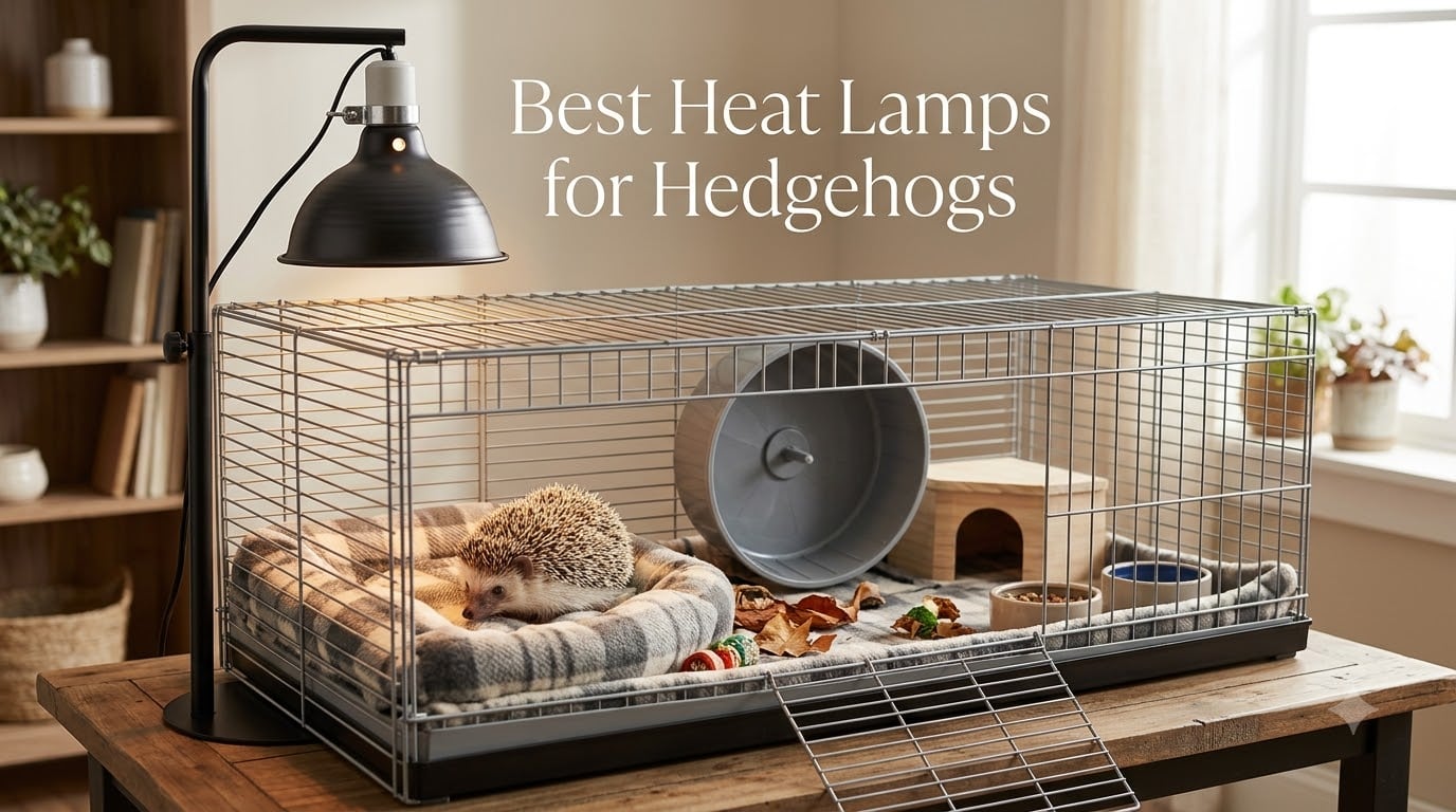 Best Heat Lamps for Hedgehogs