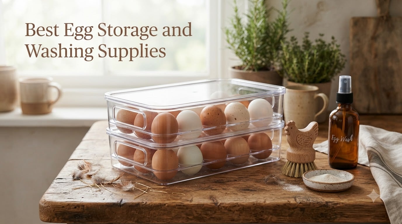 Best Egg Storage and Washing Supplies