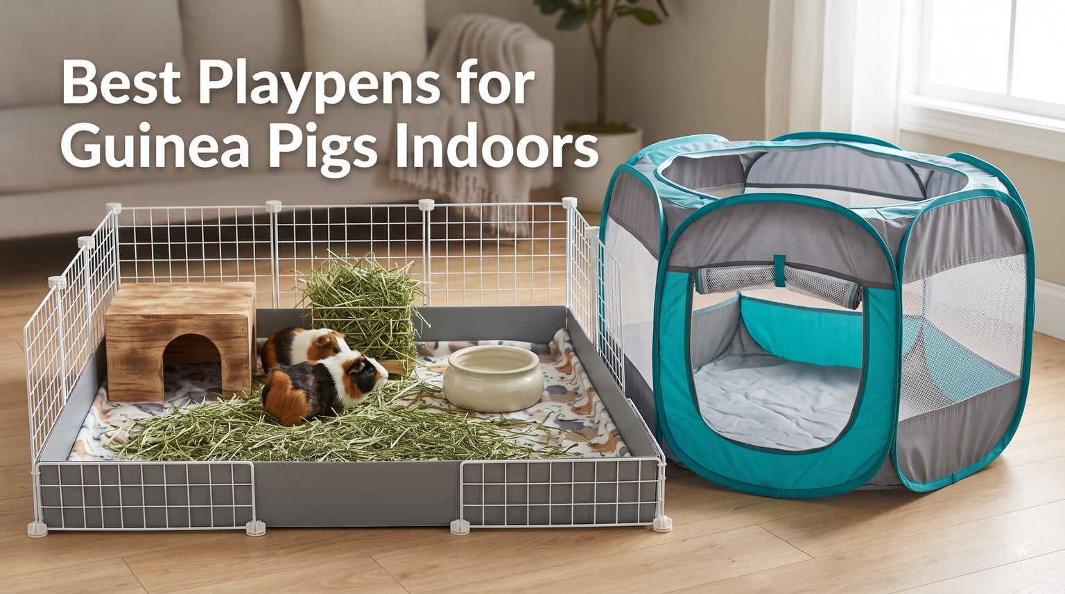 Best Playpens for Guinea Pigs Indoors