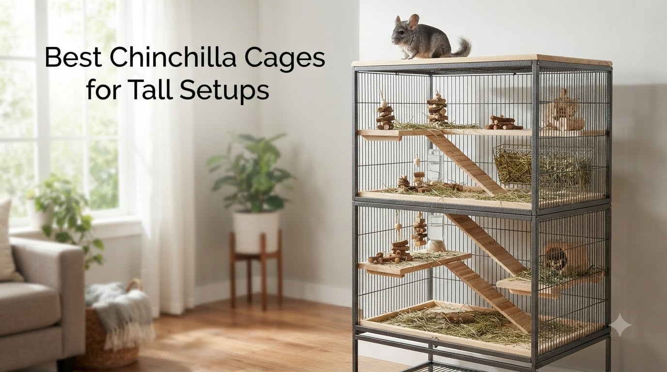 Best Chinchilla Cages for Tall Setups