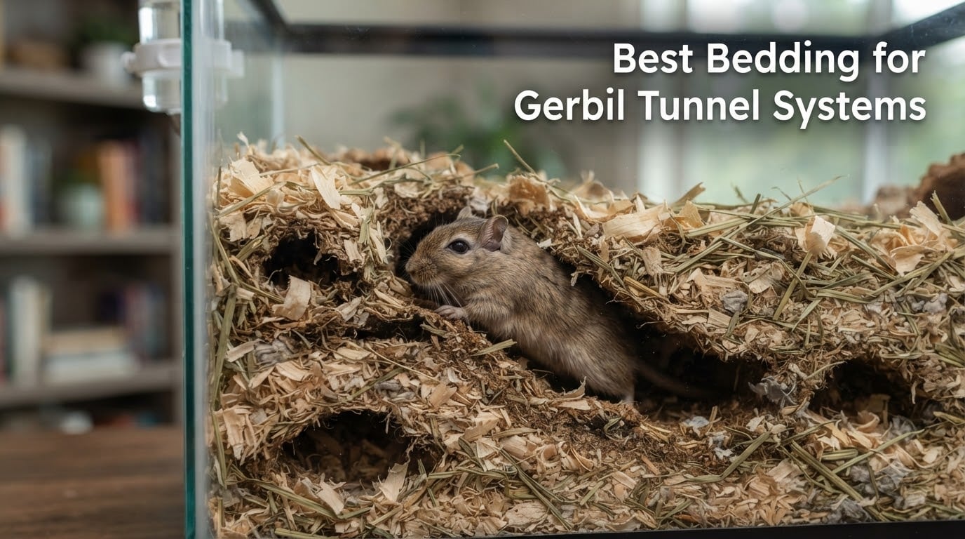 Best Bedding for Gerbil Tunnel Systems