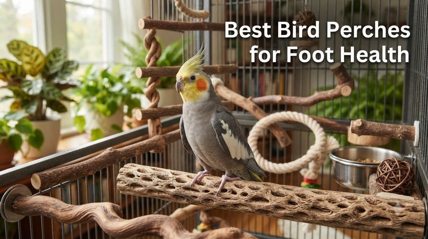 Best Bird Perches for Foot Health