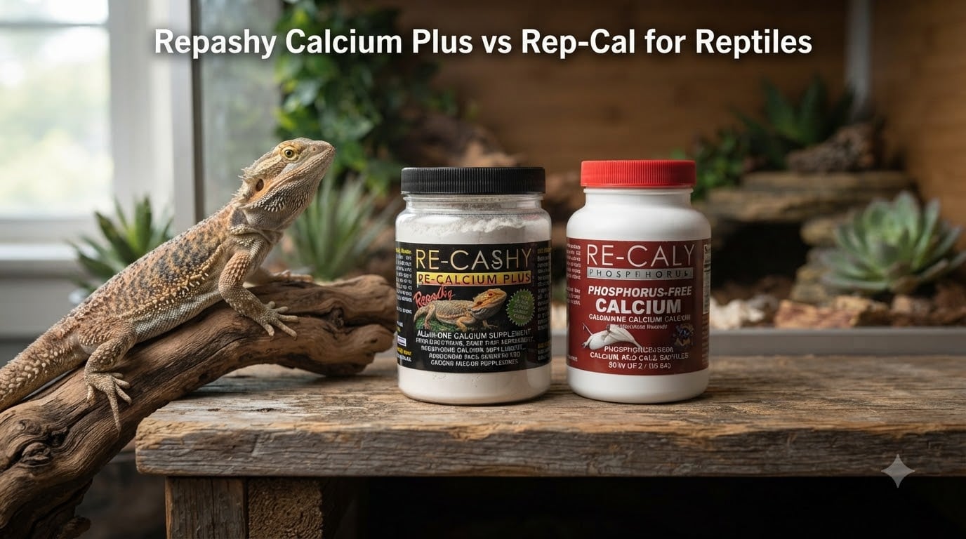 Repashy Calcium Plus vs Rep-Cal for Reptiles