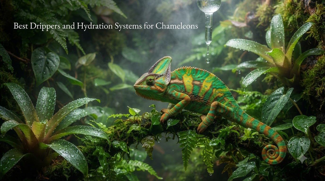 Best Drippers and Hydration Systems for Chameleons