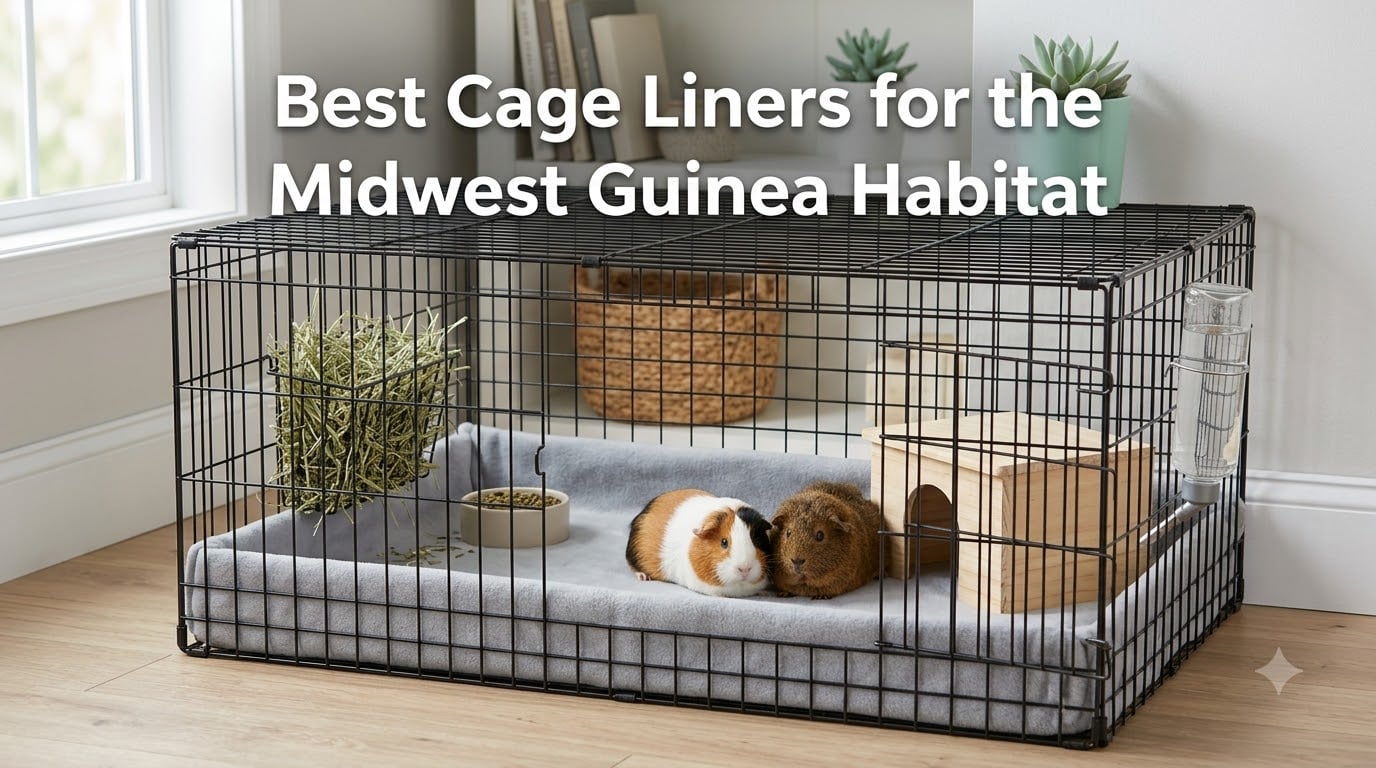 Best Cage Liners for the Midwest Guinea Habitat