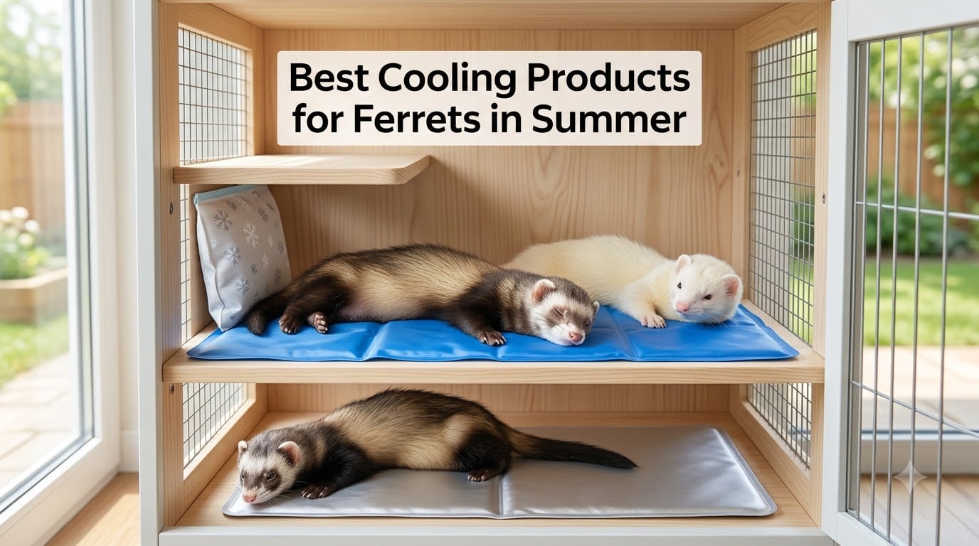 Best Cooling Products for Ferrets in Summer