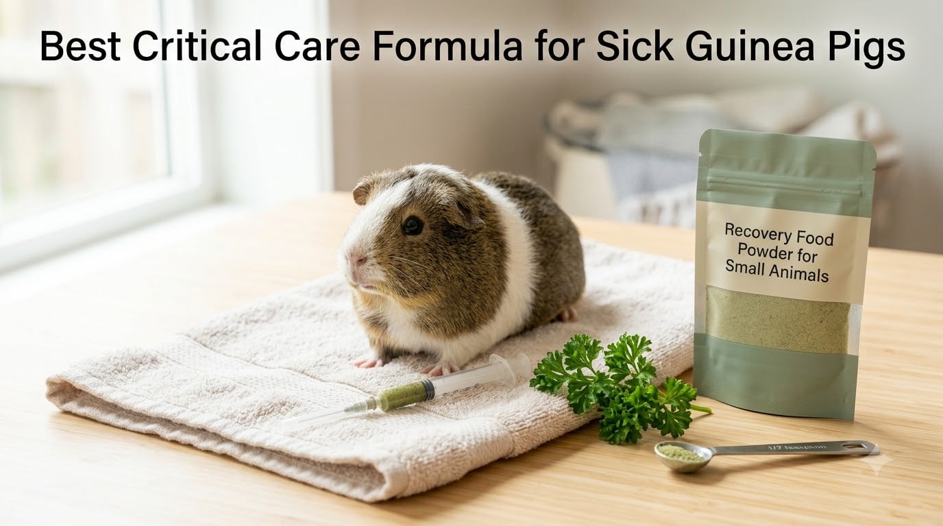 Best Critical Care Formula for Sick Guinea Pigs